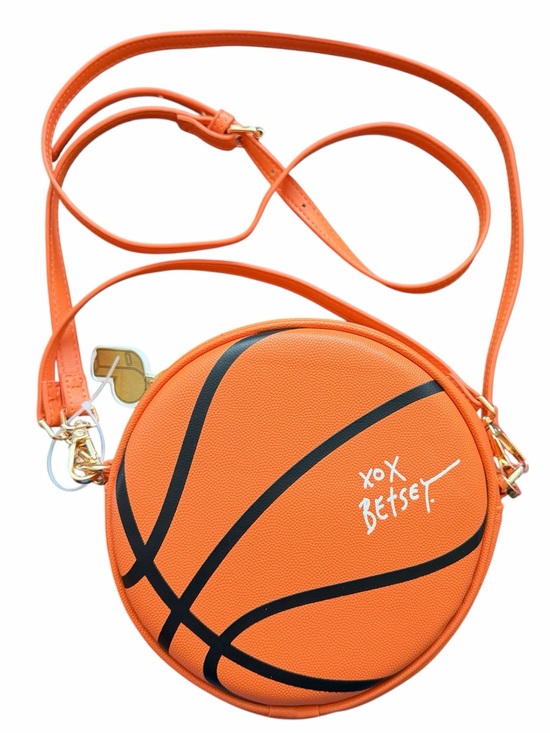 Betsey Johnson Handbags - Betsey Johnson Kitsch Basketball-Shaped Crossbody
